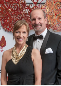 Attorney Mark Paullin and his wife, Cynthia, at the Virginia Opera